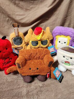 BumBumz Friends The Television Show Set Of 6 Plushies Complete Collection NWT